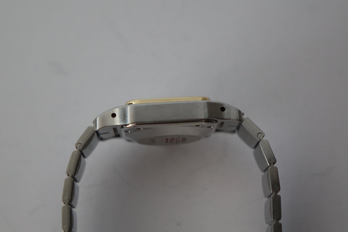 Cartier Santos Carrée SM half gold 0902 full set