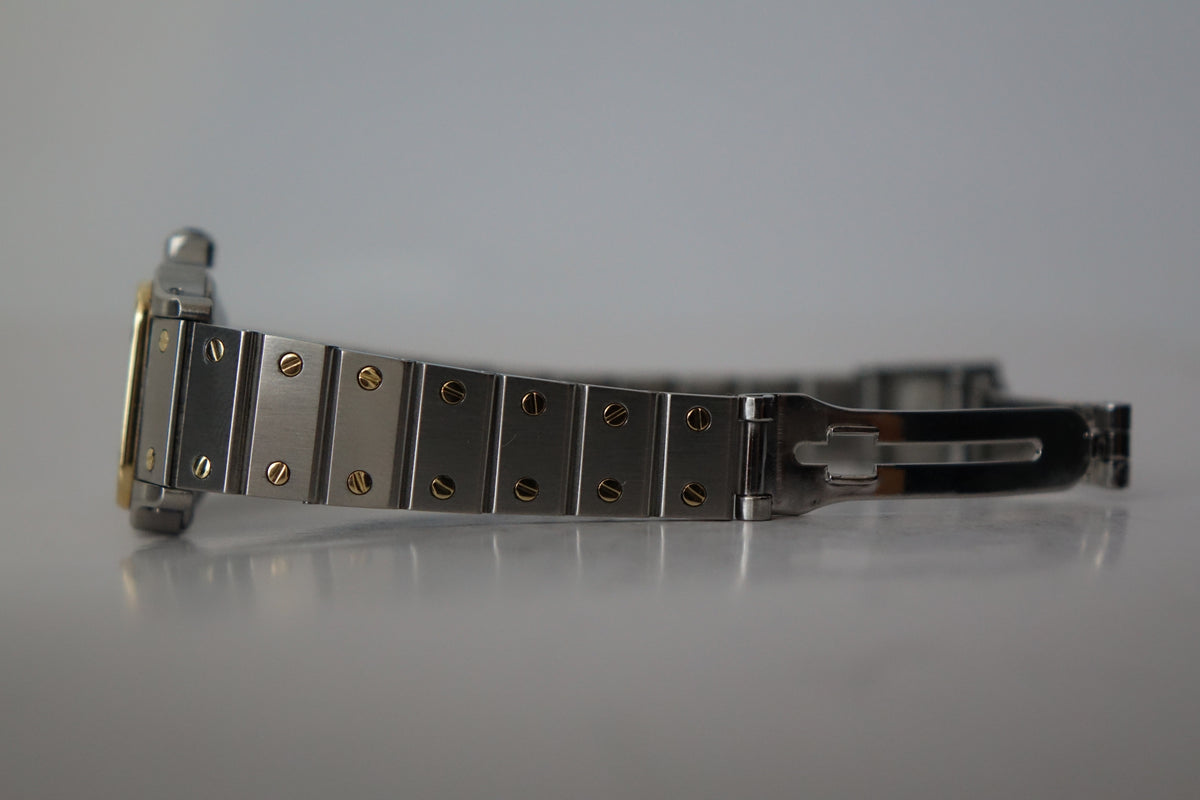 Cartier Santos Carrée SM half gold 0902 full set