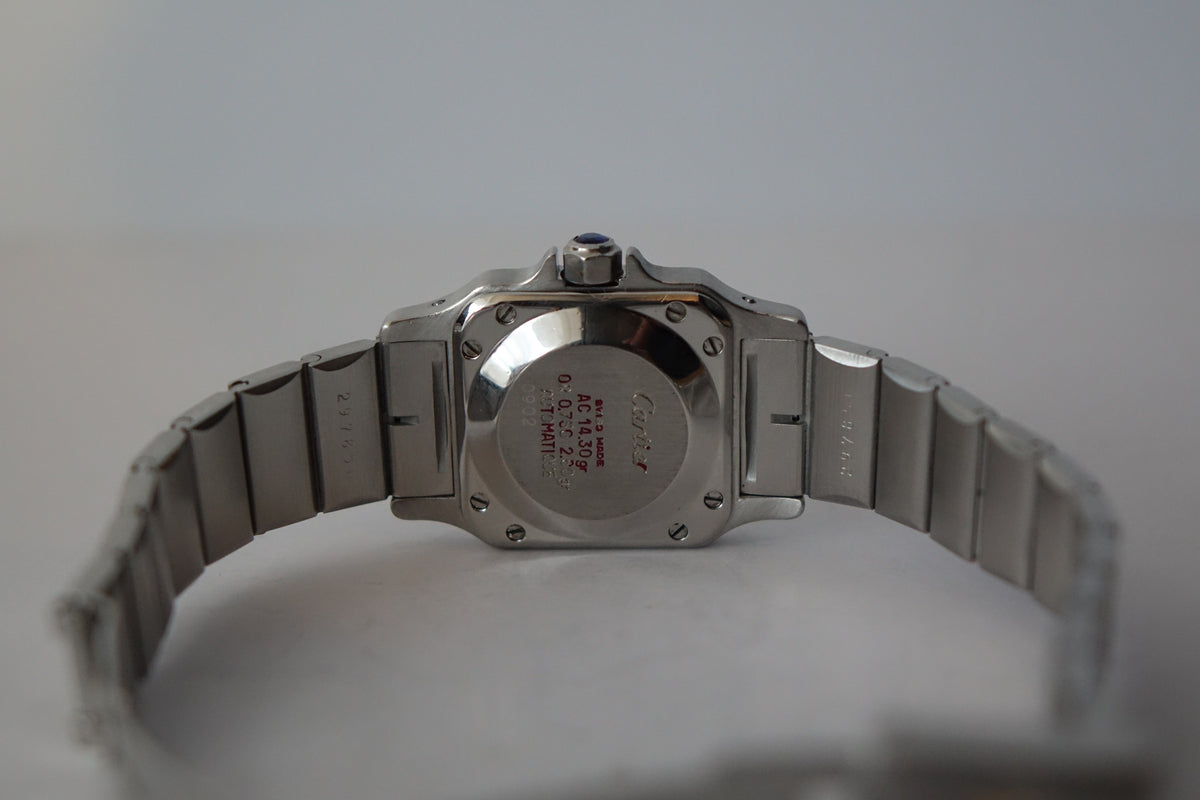Cartier Santos Carrée SM half gold 0902 full set