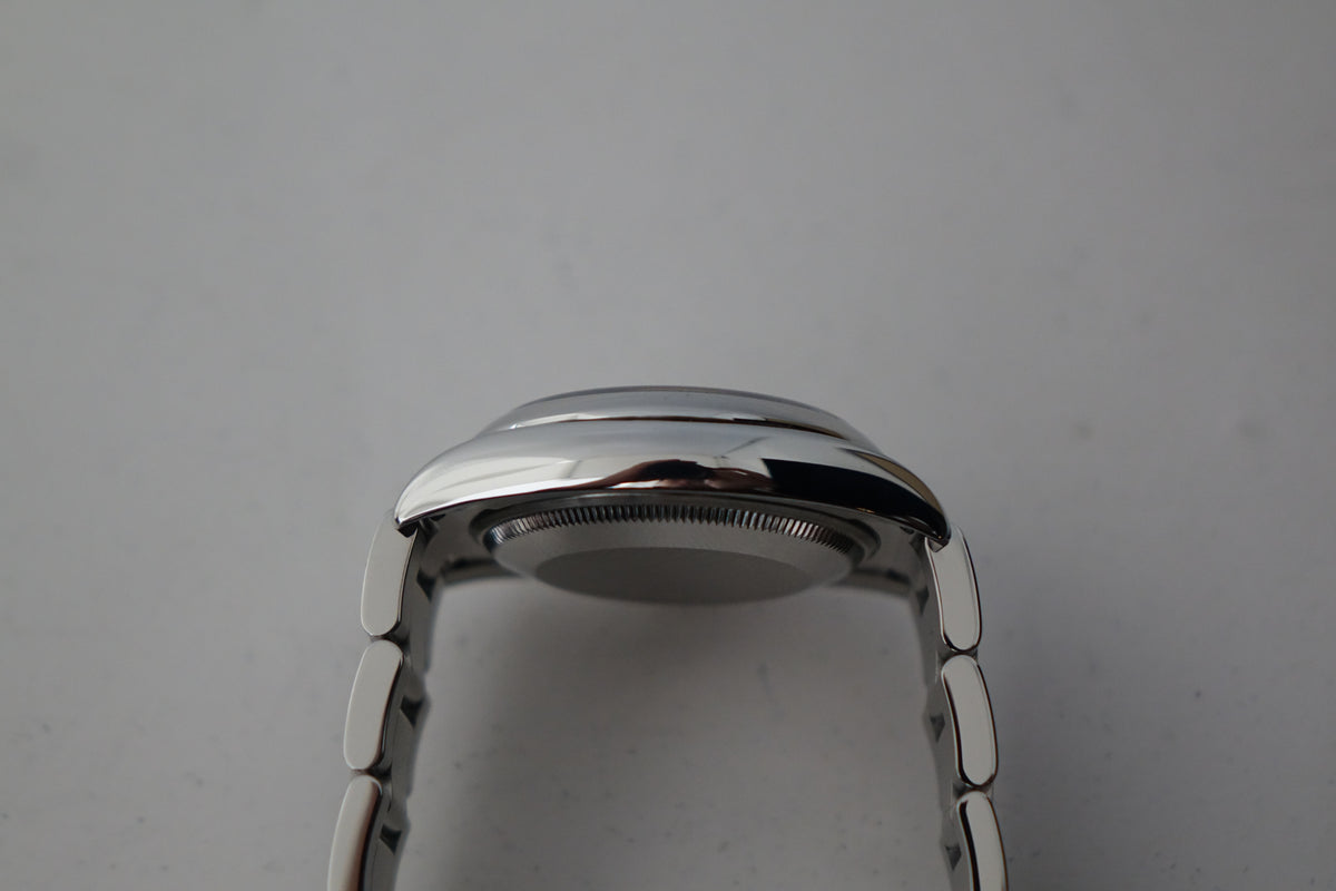 Rolex Oyster Perpetual 34 OP34 114200 silver 369 dial