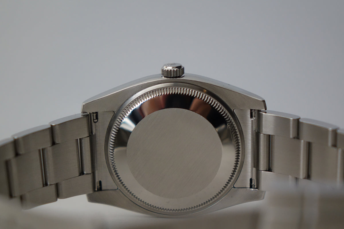 Rolex Oyster Perpetual 34 OP34 114200 silver 369 dial