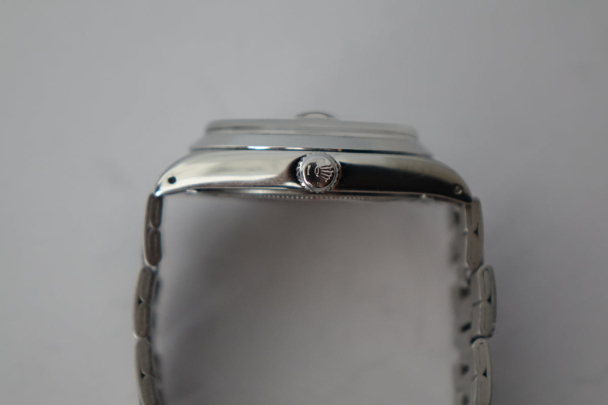 Rolex Oyster Date Precision 6694 silver dial watch only