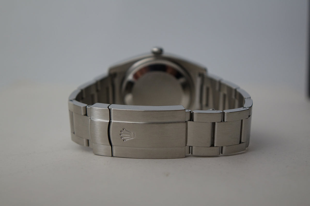 Rolex Oyster Perpetual 34 OP34 114200 silver 369 dial