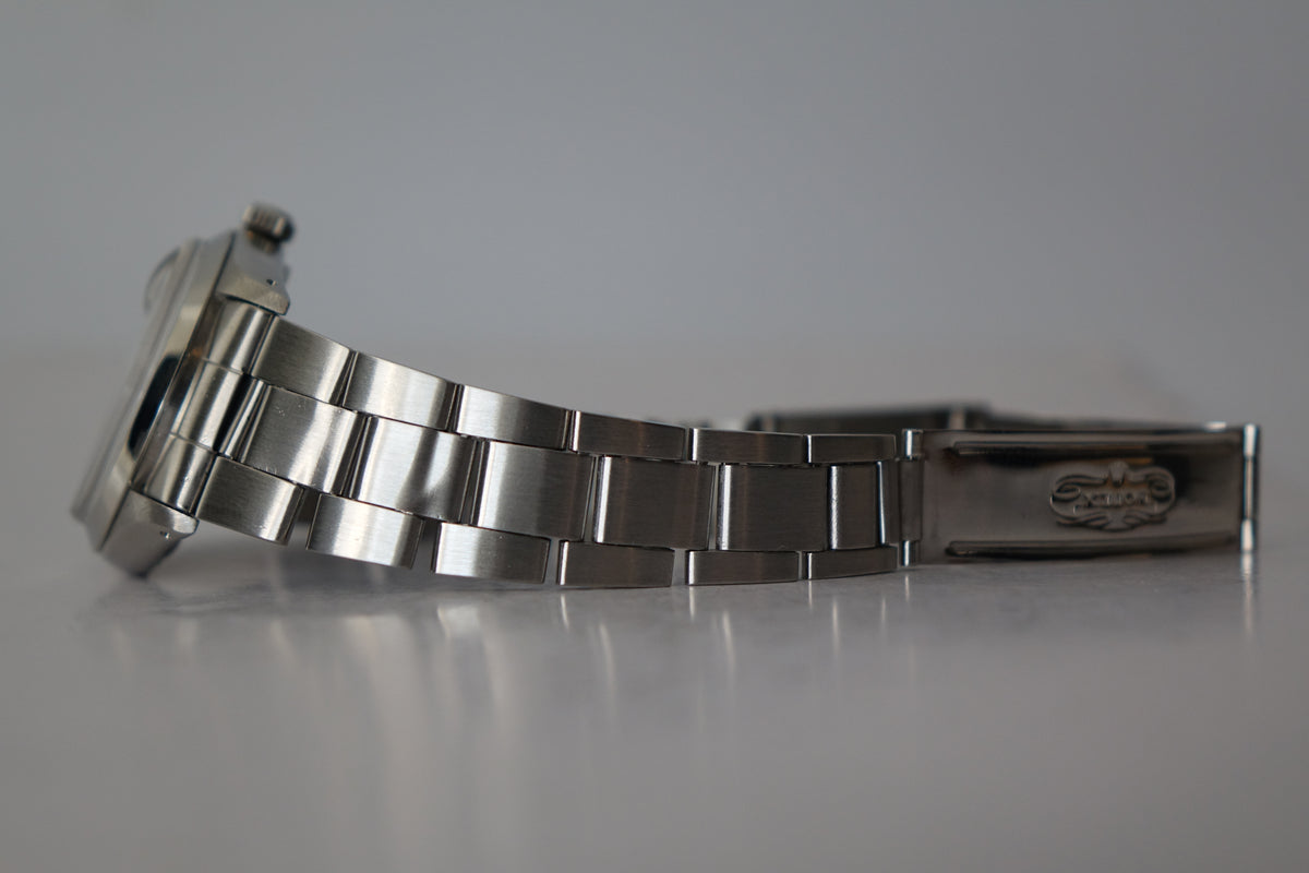 Rolex Oyster Date Precision 6694 silver dial watch only