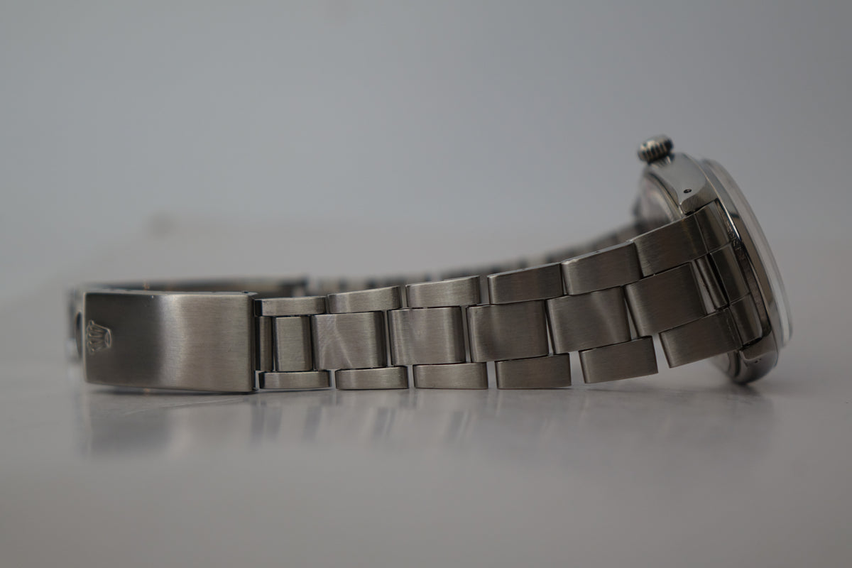 Rolex Oyster Date Precision 6694 silver dial watch only