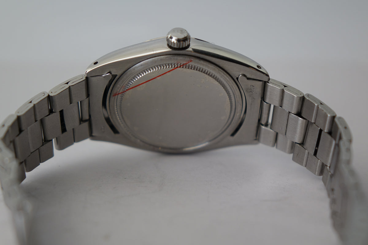 Rolex Oyster Date Precision 6694 silver dial watch only