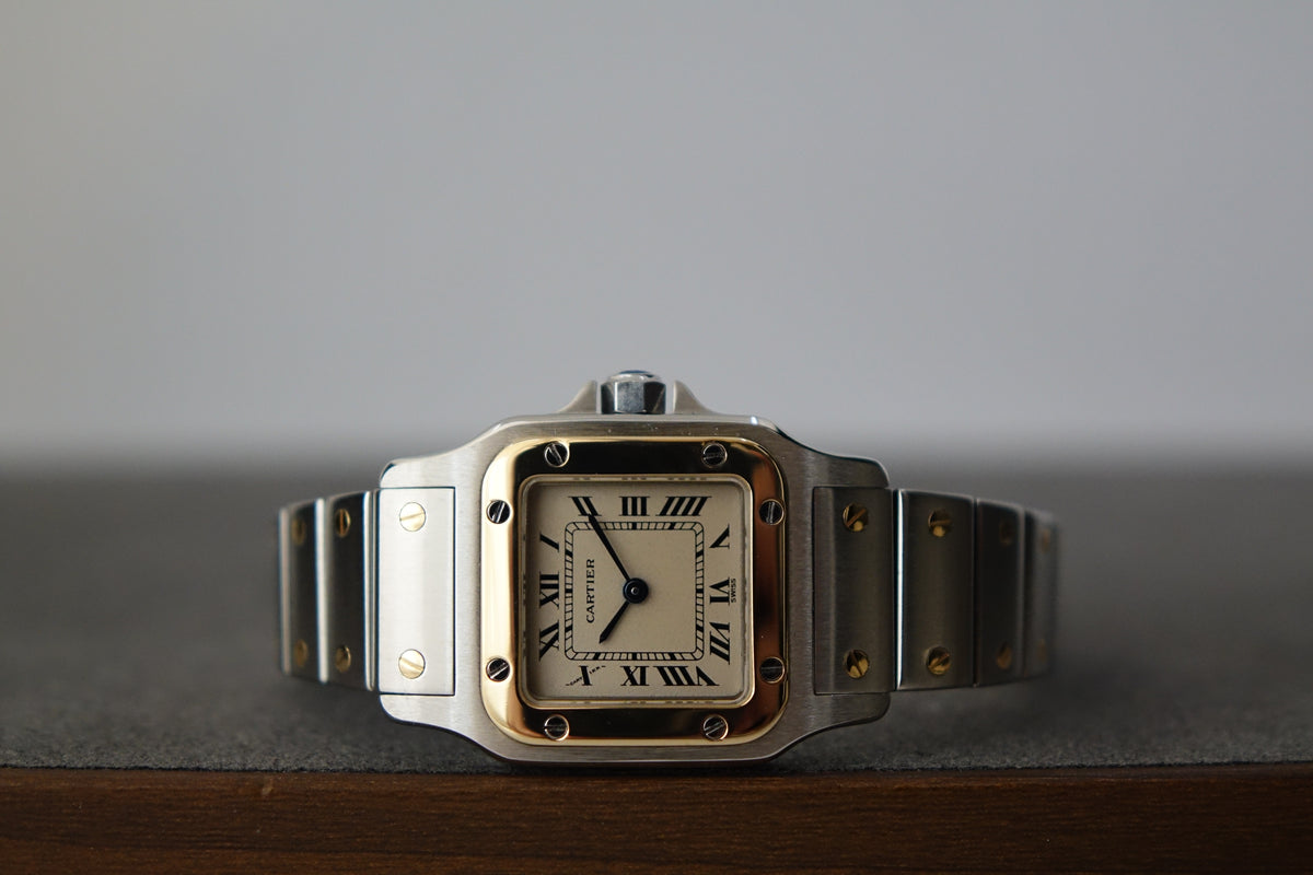 Cartier Santos Galbee 166930 HG full set