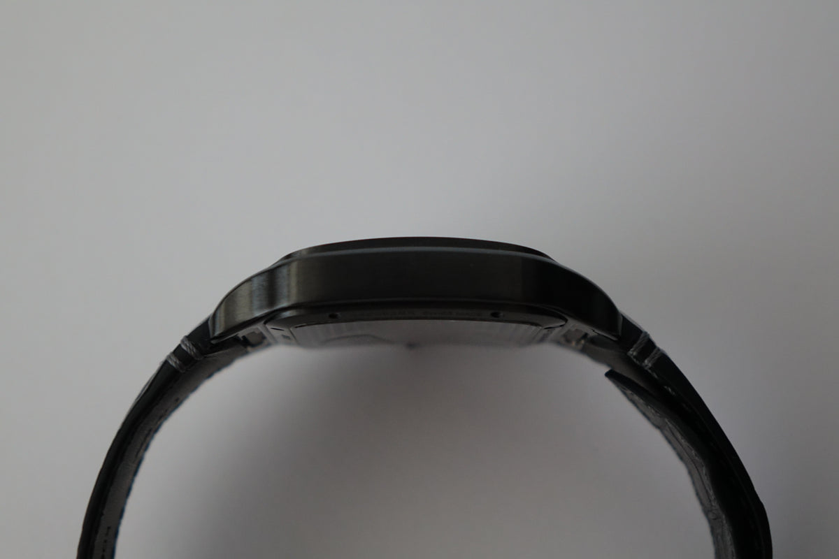Cartier Santos Skeleton Black ADLC WHSA0009 watch only