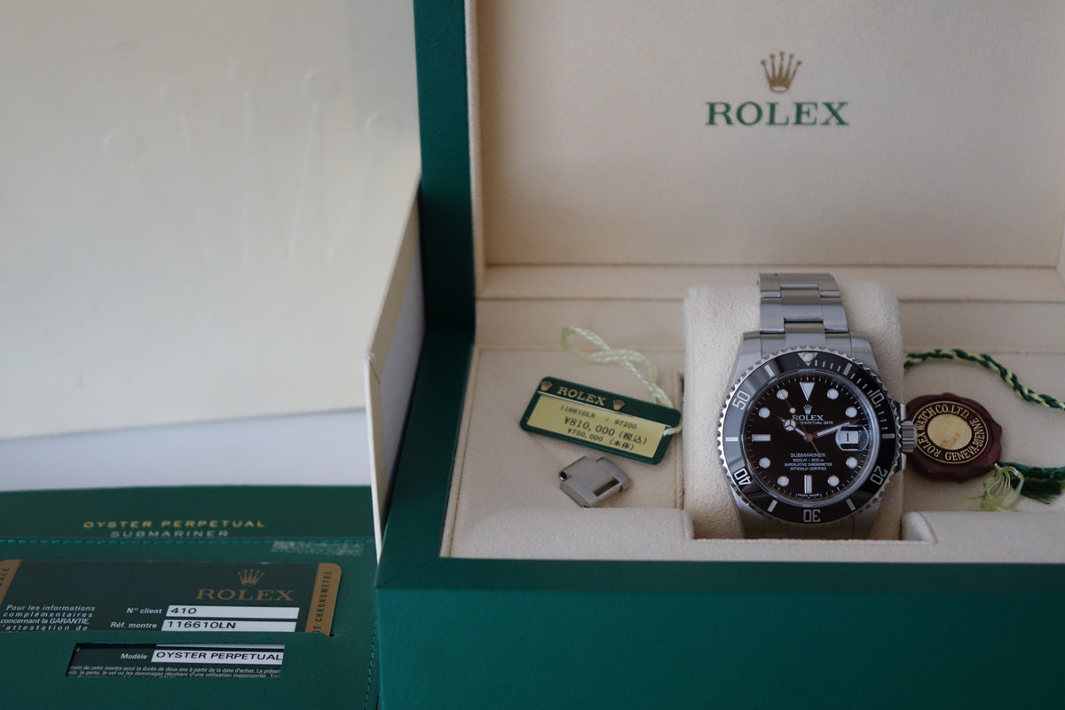 Rolex Submariner Date 116610LN full set