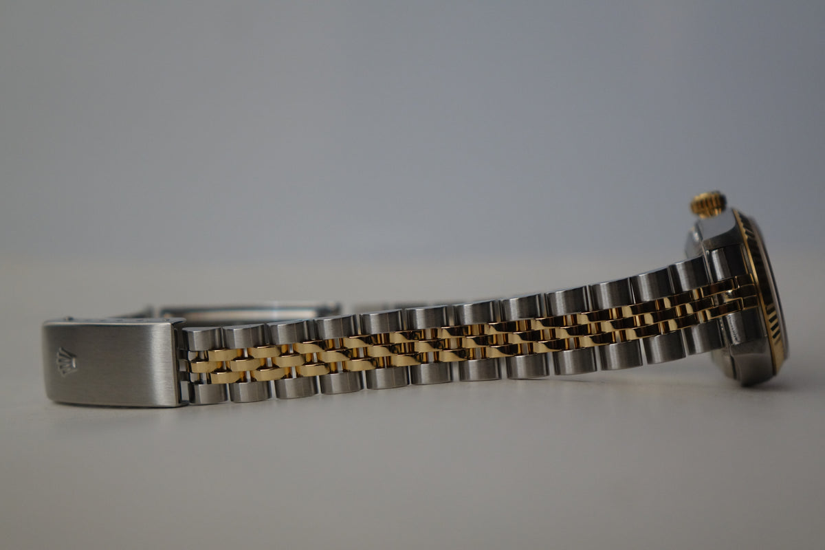 Rolex Datejust 26 69173 two tone fluted jubilee full set