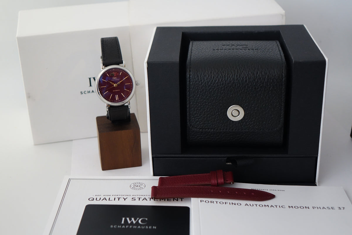 IWC Portofino Automatic Moon Phase 37 Year of the Snake IW459604 full set