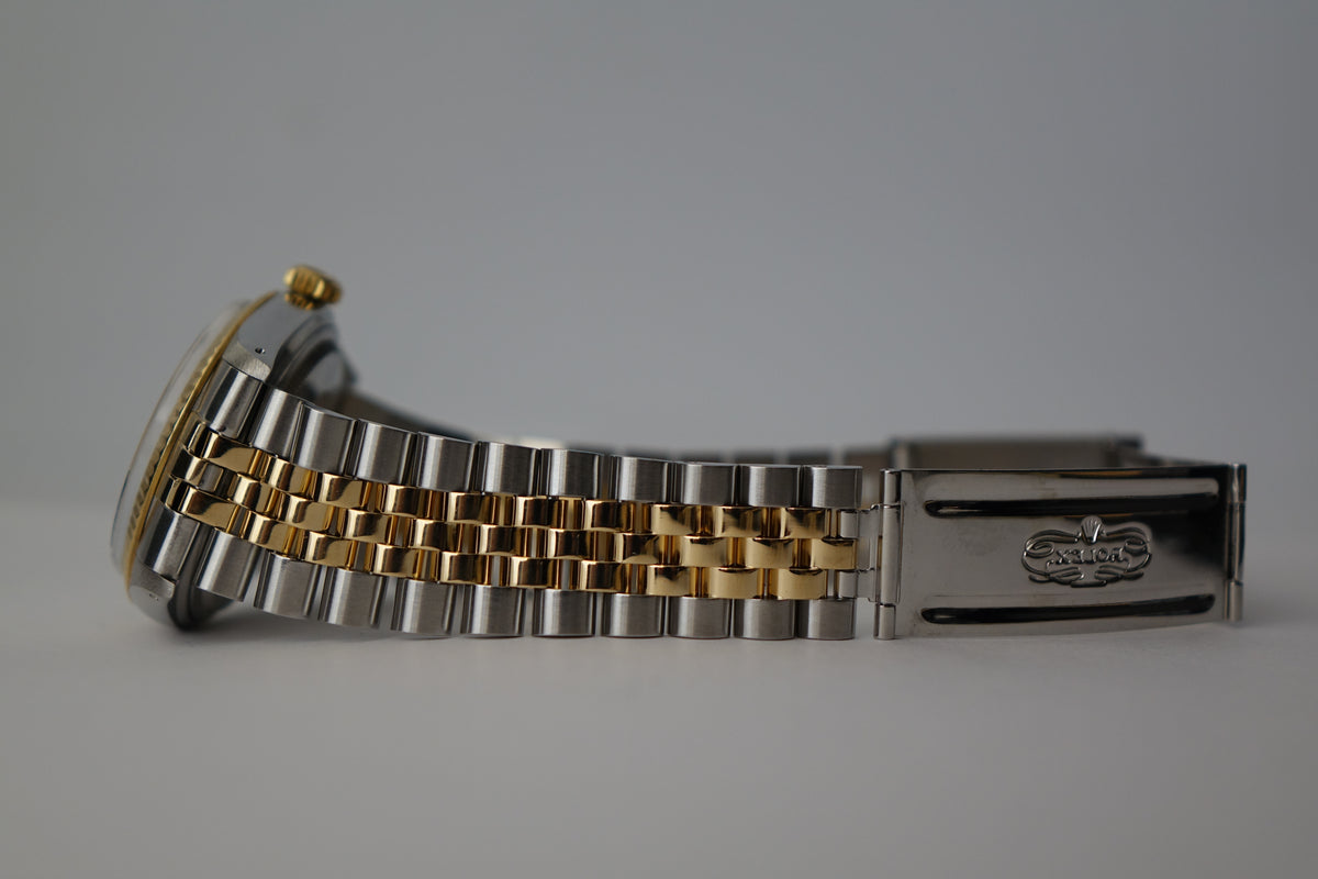 Rolex Datejust 36 16013 gold roman numerals full set