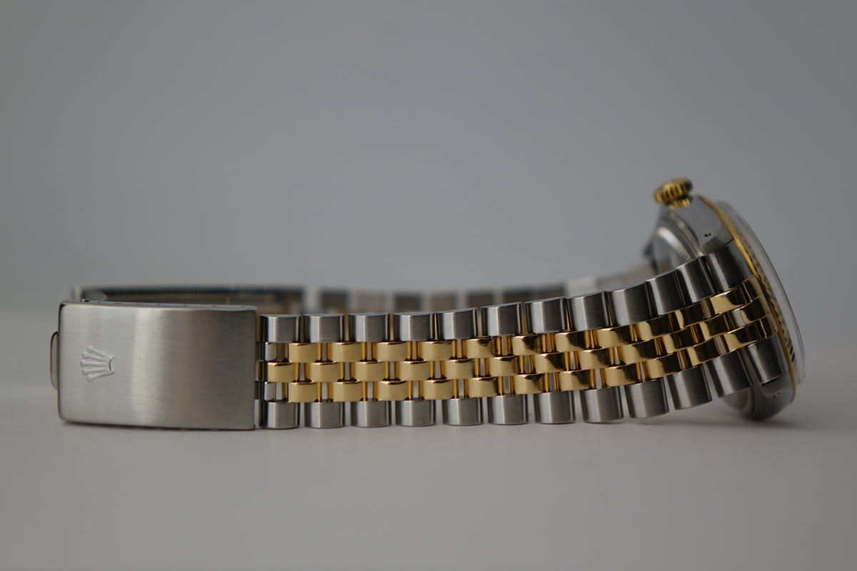 Rolex Datejust 36 16013 gold roman numerals full set