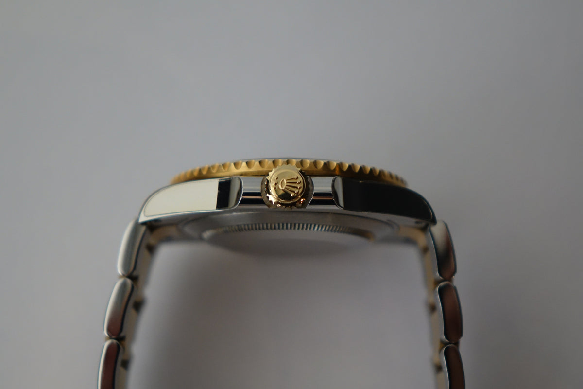Rolex Submariner Date 126613LN half gold black dial full set
