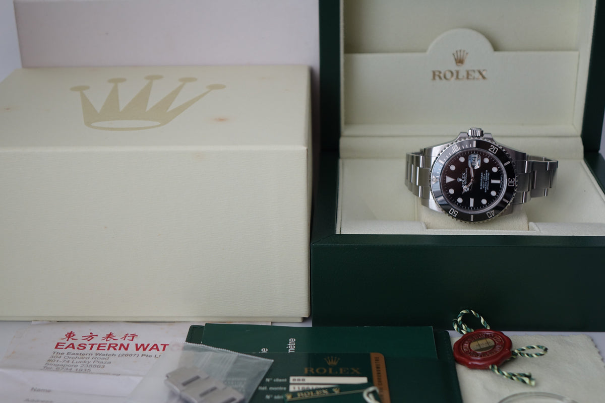 Rolex Submariner Date 116610LN full set