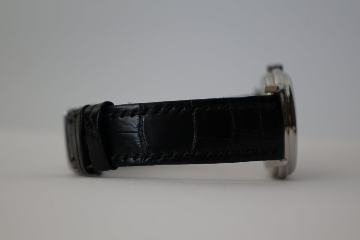 Daniel Roth Le Sentier white dial gold indices watch only