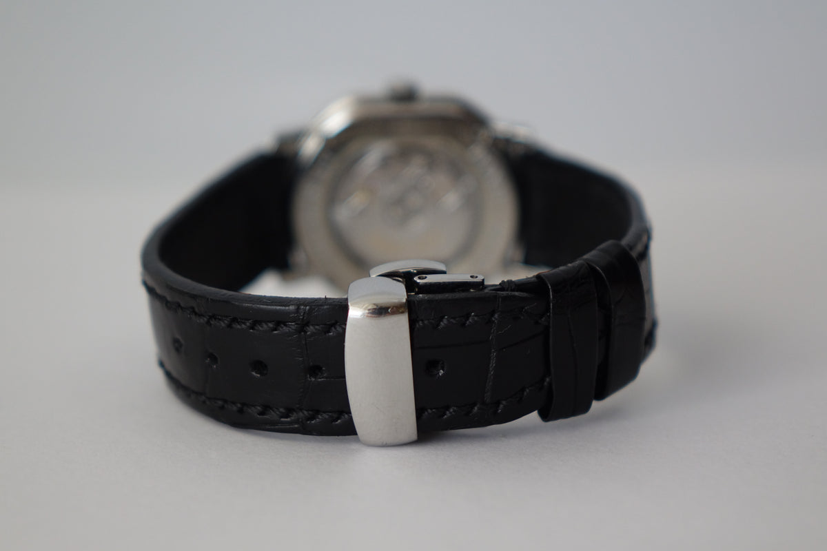 Daniel Roth Le Sentier white dial gold indices watch only