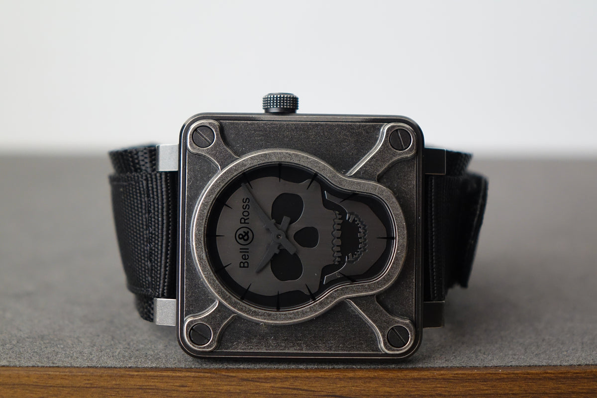 Bell & Ross BR01-92 Airborne II skull full set