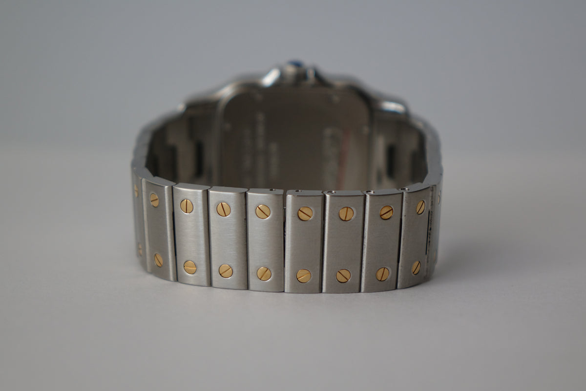 Cartier Santos Galbee 2823 W20099C4 half gold full set