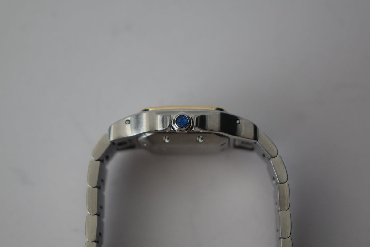 Cartier Santos Galbee W20057C4 2423 half gold watch only
