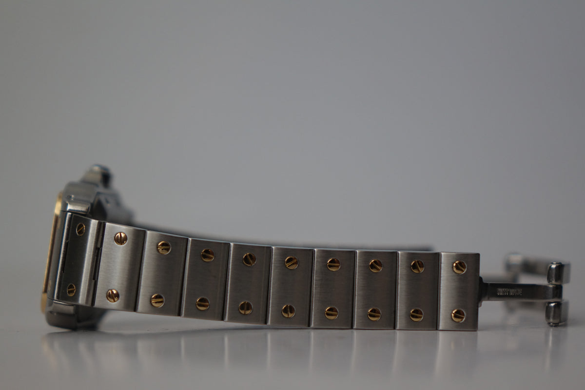 Cartier Santos Galbee W20057C4 2423 half gold watch only