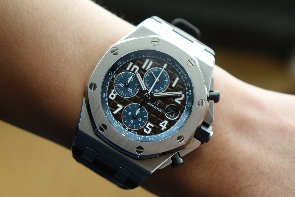 Audemars Piguet Royal Oak Offshore 26470ST Havana watch only