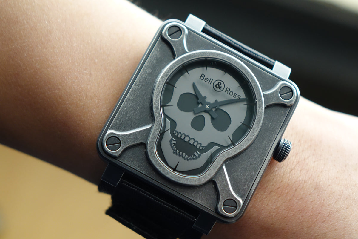 Bell & Ross BR01-92 Airborne II skull full set
