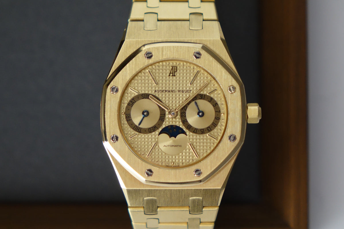 Audemars Piguet Royal Oak Daydate moonphase 25594BA watch only mk1 dial
