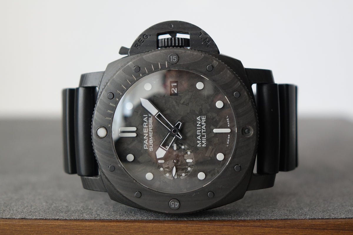 Panerai PAM00979 Submersible Marina Militare Carbotech full set