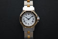 Cartier Santos Octagon 0907 godron watch only