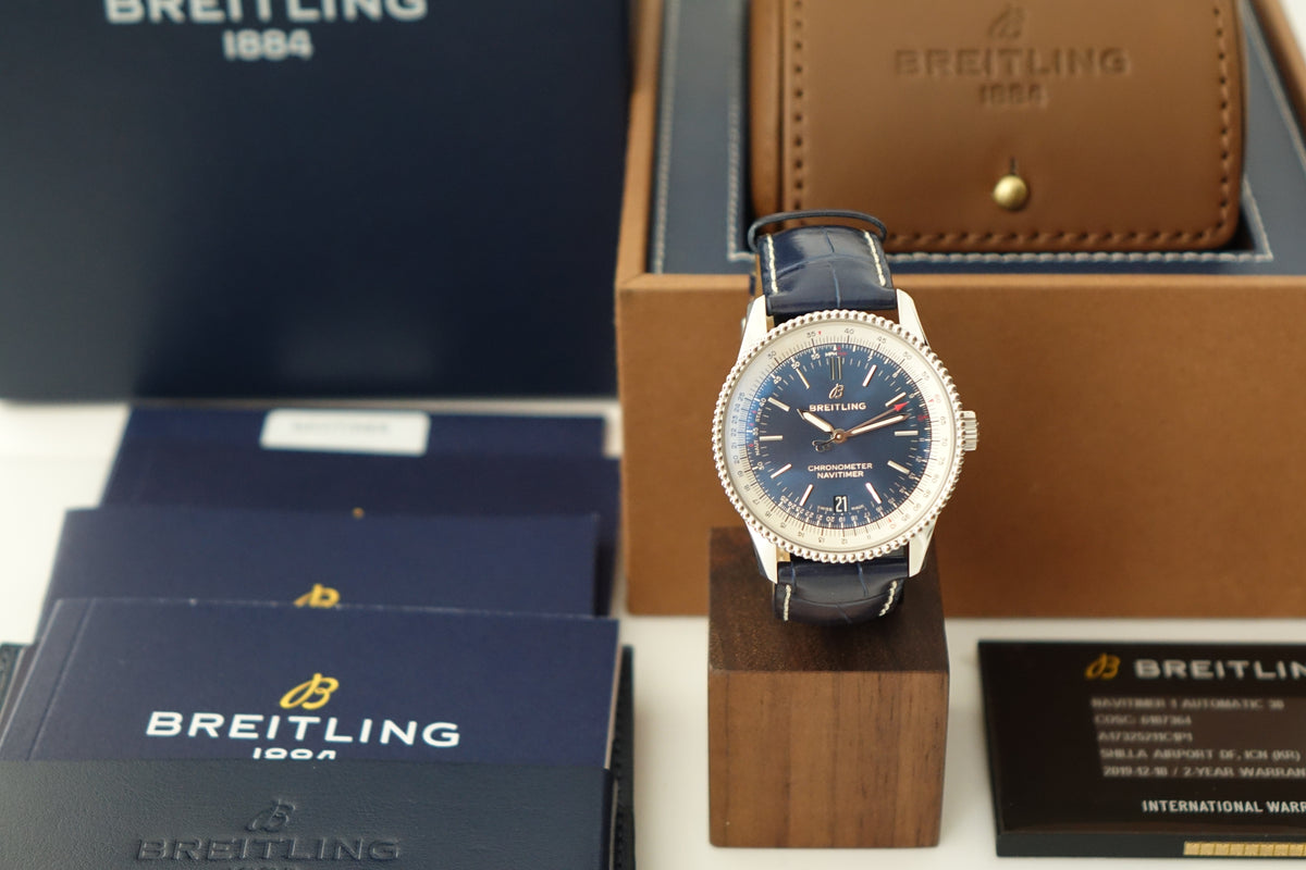 Breitling Navitimer 1 Automatic 38 A17325211C1P1 full set