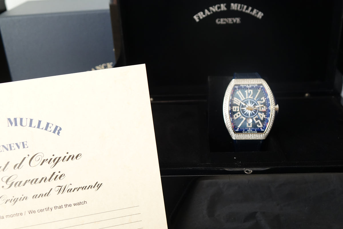 Franck Muller Vanguard Yacthing V45 SC DT full set