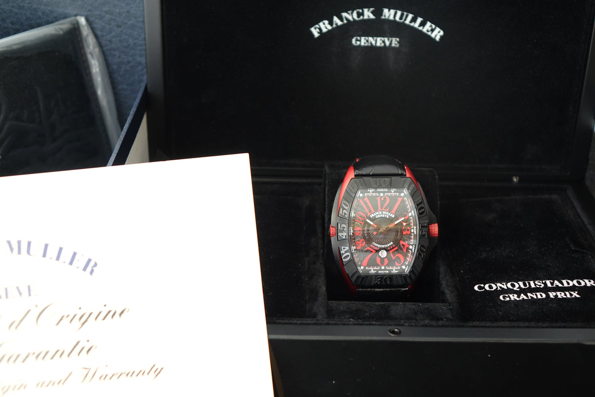 Franck Muller Conquistador GPG9900SCDTGPG full set