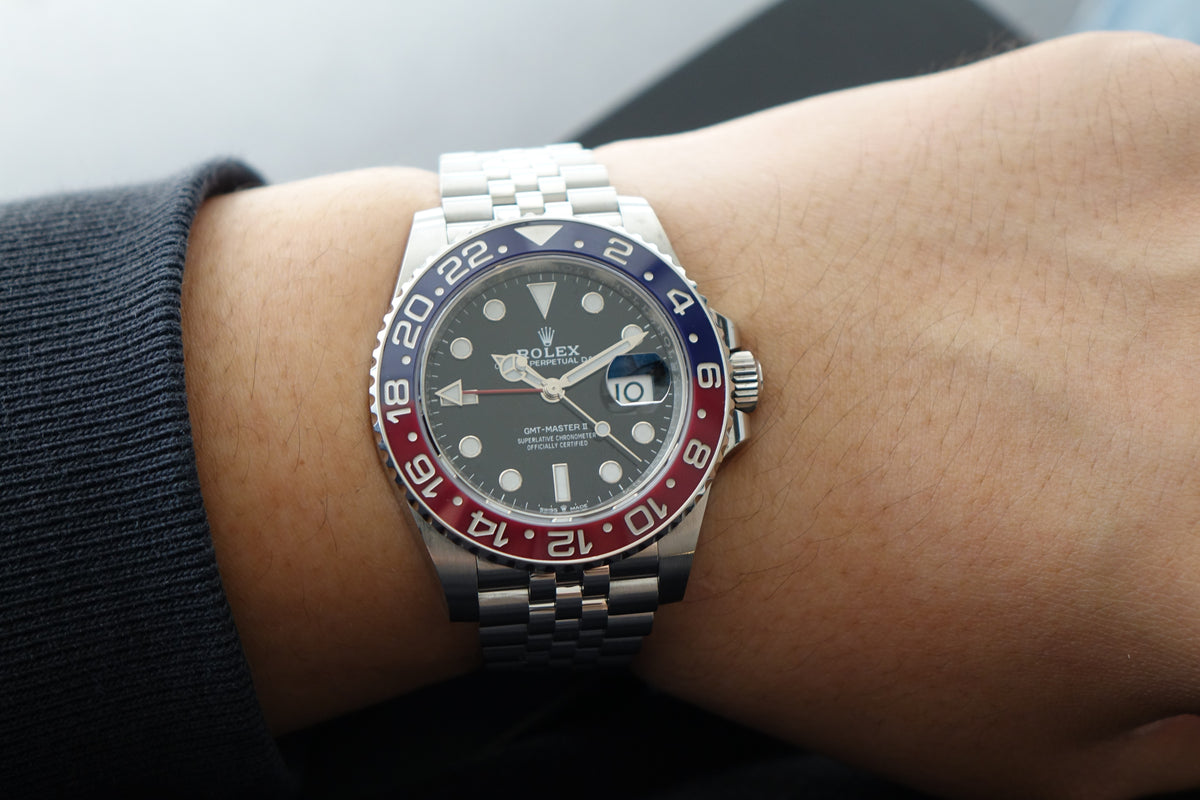 Rolex GMT Master 2 Pepsi Jubilee 126710BLRO full set