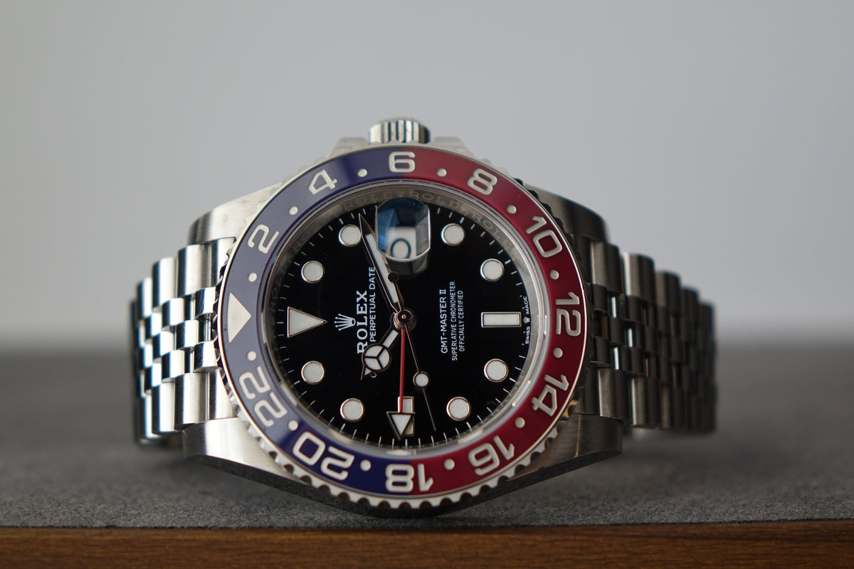 Rolex GMT Master 2 Pepsi Jubilee 126710BLRO full set