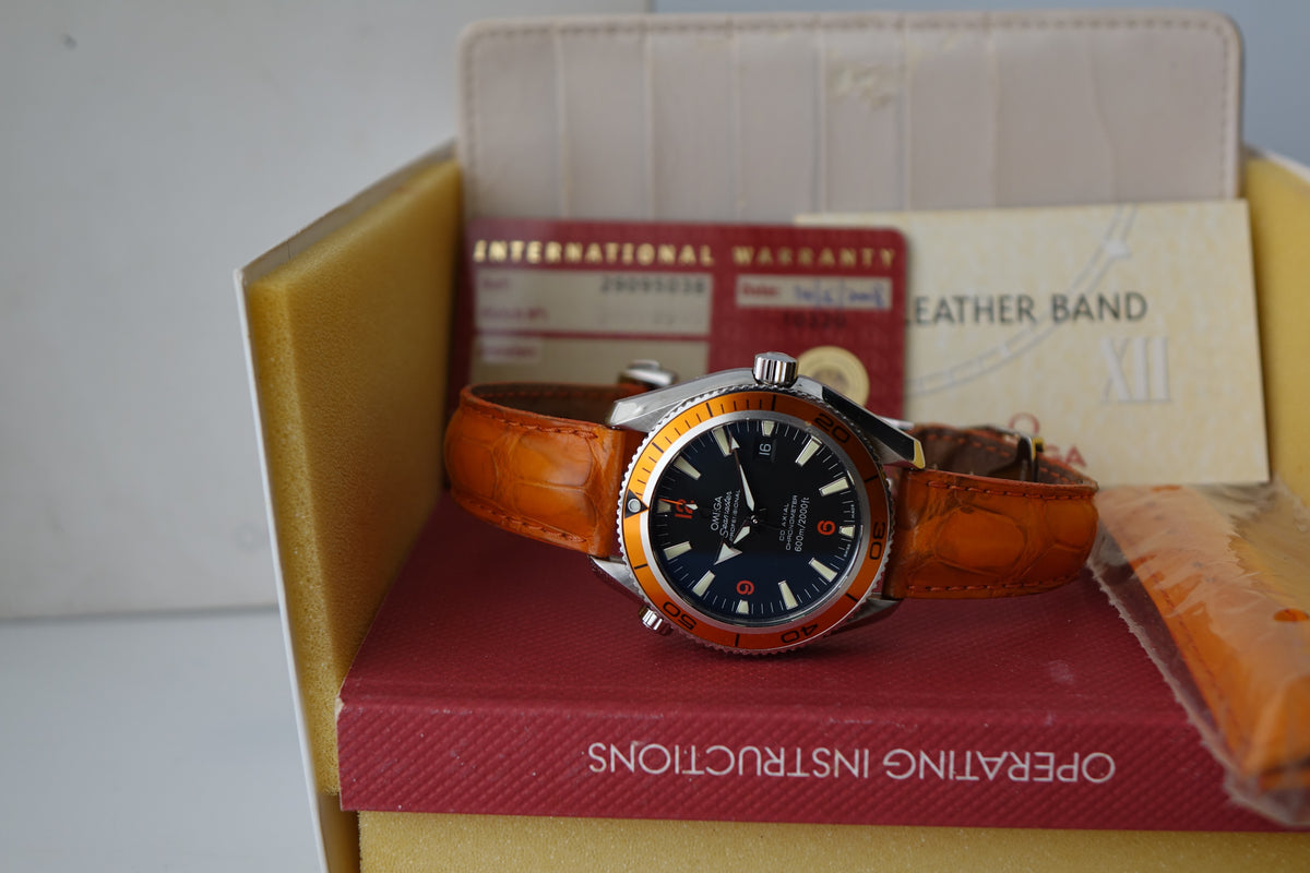 Omega Seamaster Planet Ocean 2909.50.38 w Papers & Outerbox