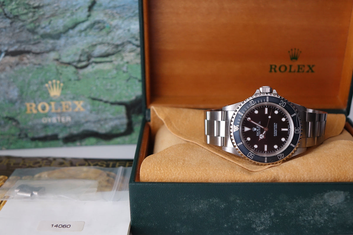 Rolex Submariner 14060 No Date full set