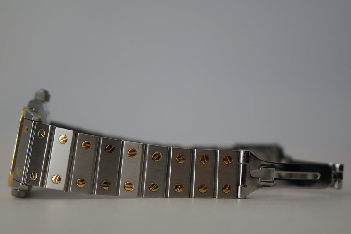 Cartier Santos Carree 2961 Half Gold watch only