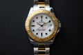 Rolex Yacht-Master half gold onyx indices 68623 full set