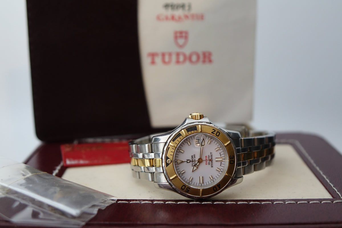 Tudor Hydronaut 99093P with papers and matching serial tag