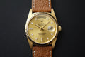 Rolex Day-date 36 Champagne Diamond Dial 18k Yellow Gold 18238G Watch Only
