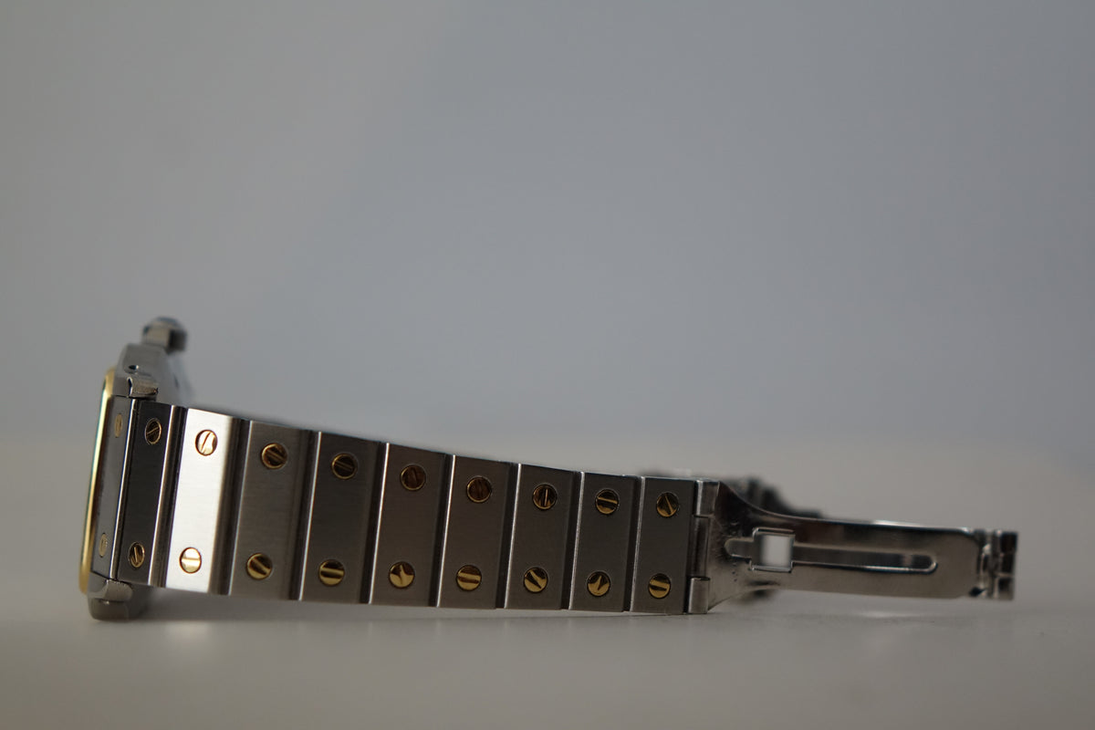 Cartier Santos Carree 2961 Half Gold watch only