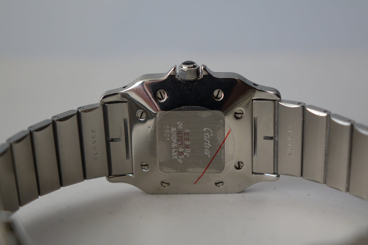 Cartier Santos Carree 2961 Half Gold watch only