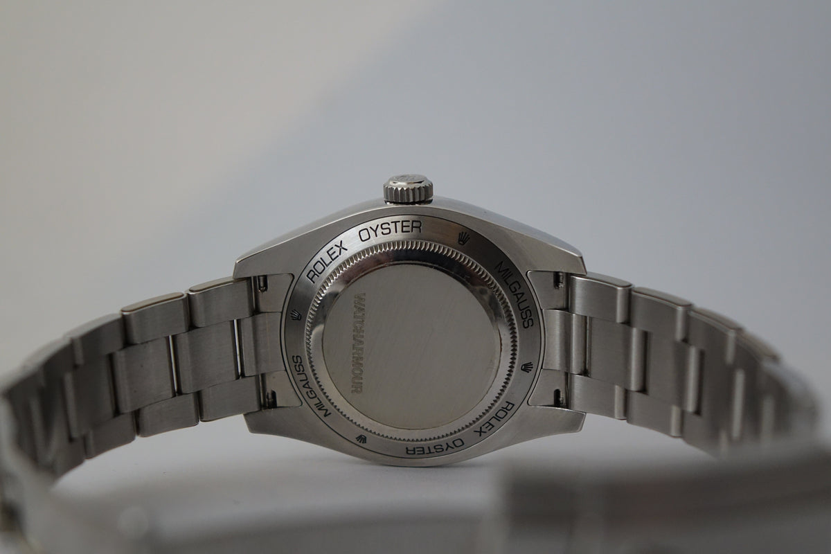 Rolex Milgauss 116400 white dial full set