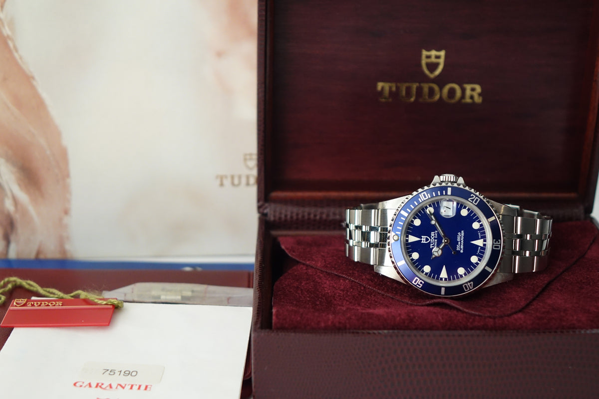 Tudor Submariner 75190 jubilee blue full set