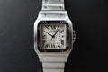 Cartier Santos Galbée Black Roman Indices 2319  watch only