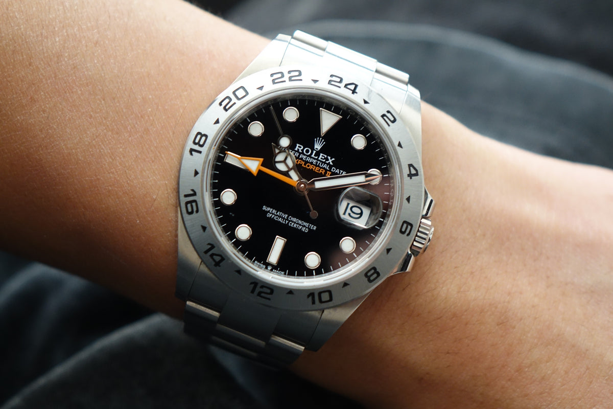 2024 Unpolished Rolex Explorer 2 226570 black dial full set