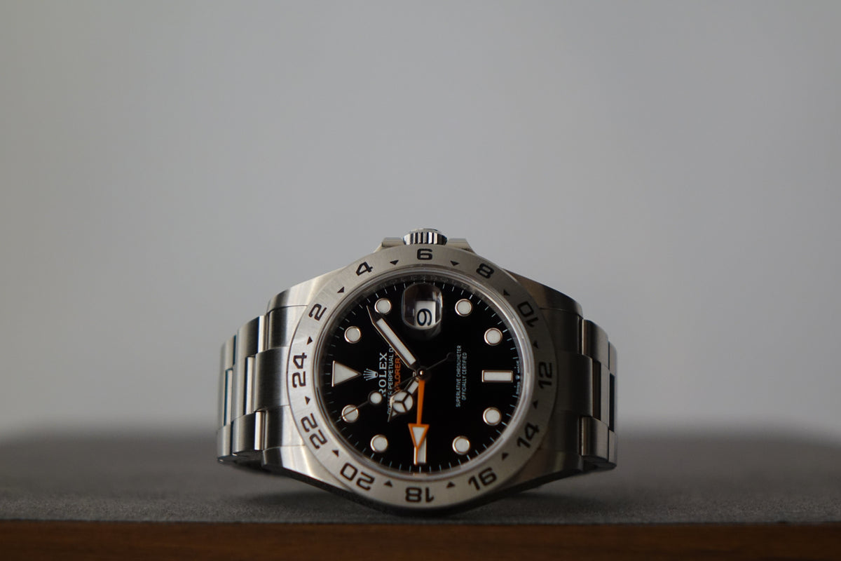 2024 Unpolished Rolex Explorer 2 226570 black dial full set