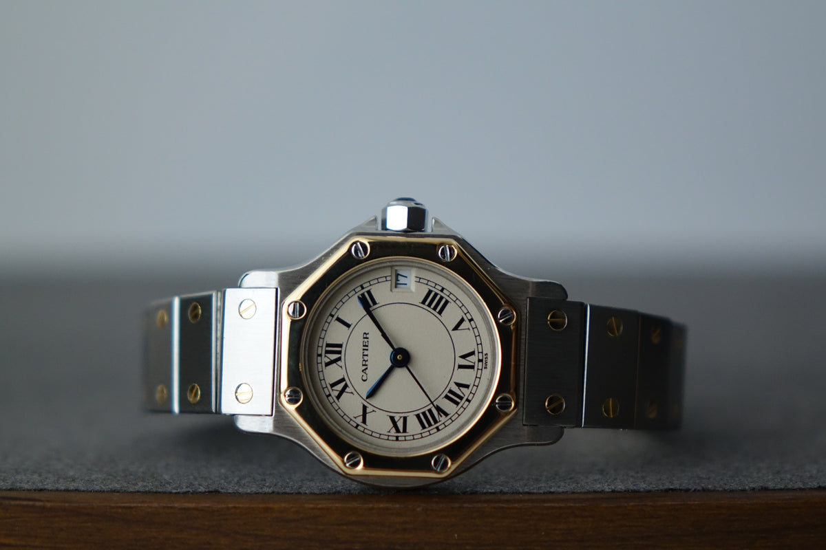 Cartier Santos De Cartier Octagon 187903 watch only