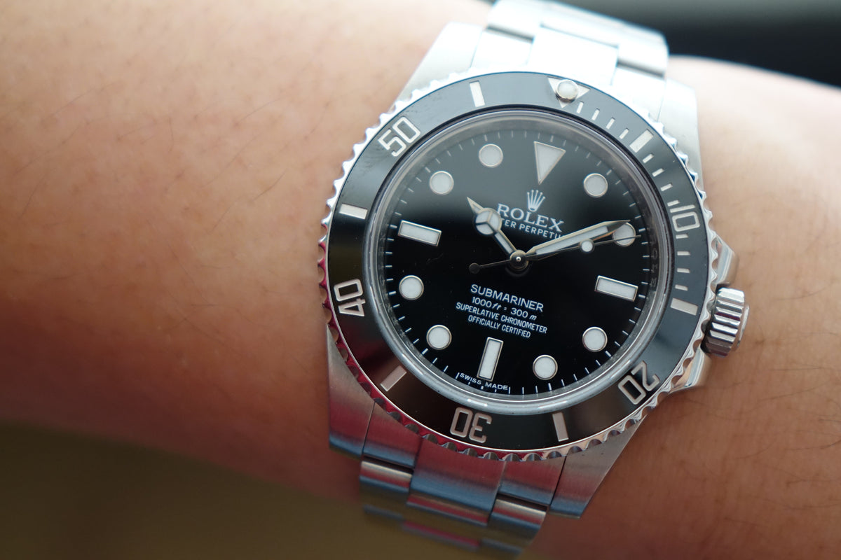Rolex Submariner 114060 no date watch only